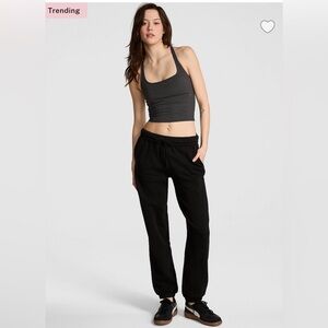 Pink Ivy fleece sweat pants